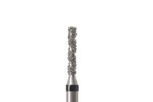 Fresa diamante turbina: T836 cilindro punta plana Turbo (5 uds)