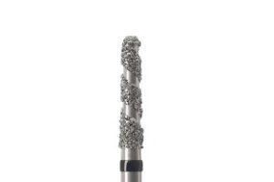 Fresa diamante turbina: T856 cono punta redondeada Turbo (5 uds)