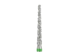 Fresa diamante turbina: T848L cono punta plana, largo Turbo (5 uds)